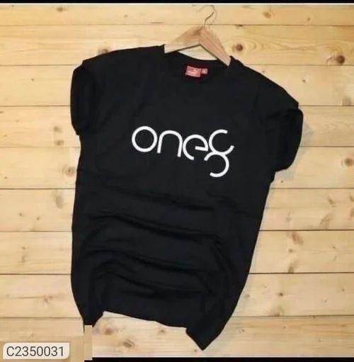One8 Classic Men's T-Shirt – Premium Black Cotton
