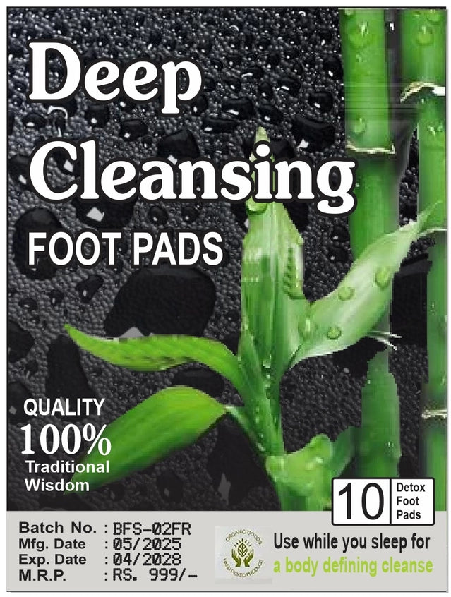 Deep Cleansing Detox Foot Pads 10pcs (Pack of 1)