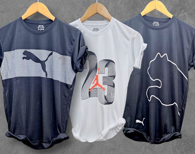 Men's Premium Activewear Graphic T-Shirt Combo (Pack of 3)