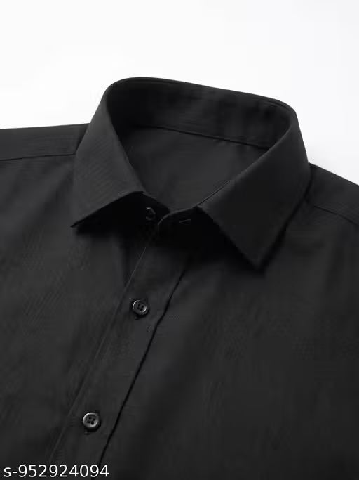 Men's Premium Crinkle Textured Full Sleeve Shirt (Pack of 2)